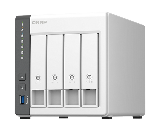  Сетевое хранилище NAS Qnap D4 (Rev. C) 4-bay настольный Cortex-A55 RK3568B2 