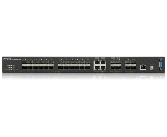 Коммутатор Zyxel XGS4600-32F (XGS4600-32F-ZZ0102F) 4G 24SFP 4SFP+ управляемый 